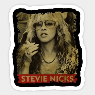 Stevie Nicks - NEW RETRO STYLE Sticker